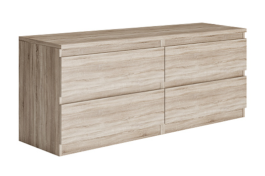 Тумба Кастор 4 ящика дуб сонома