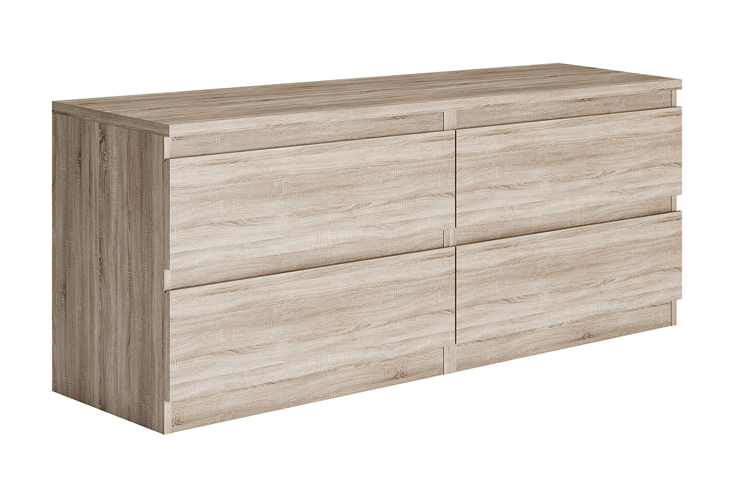 Тумба Кастор 4 ящика дуб сонома