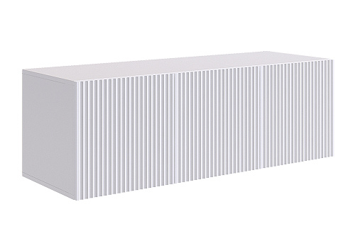 Антресоль трехдверная Зефир 119.01 белое дерево / белый