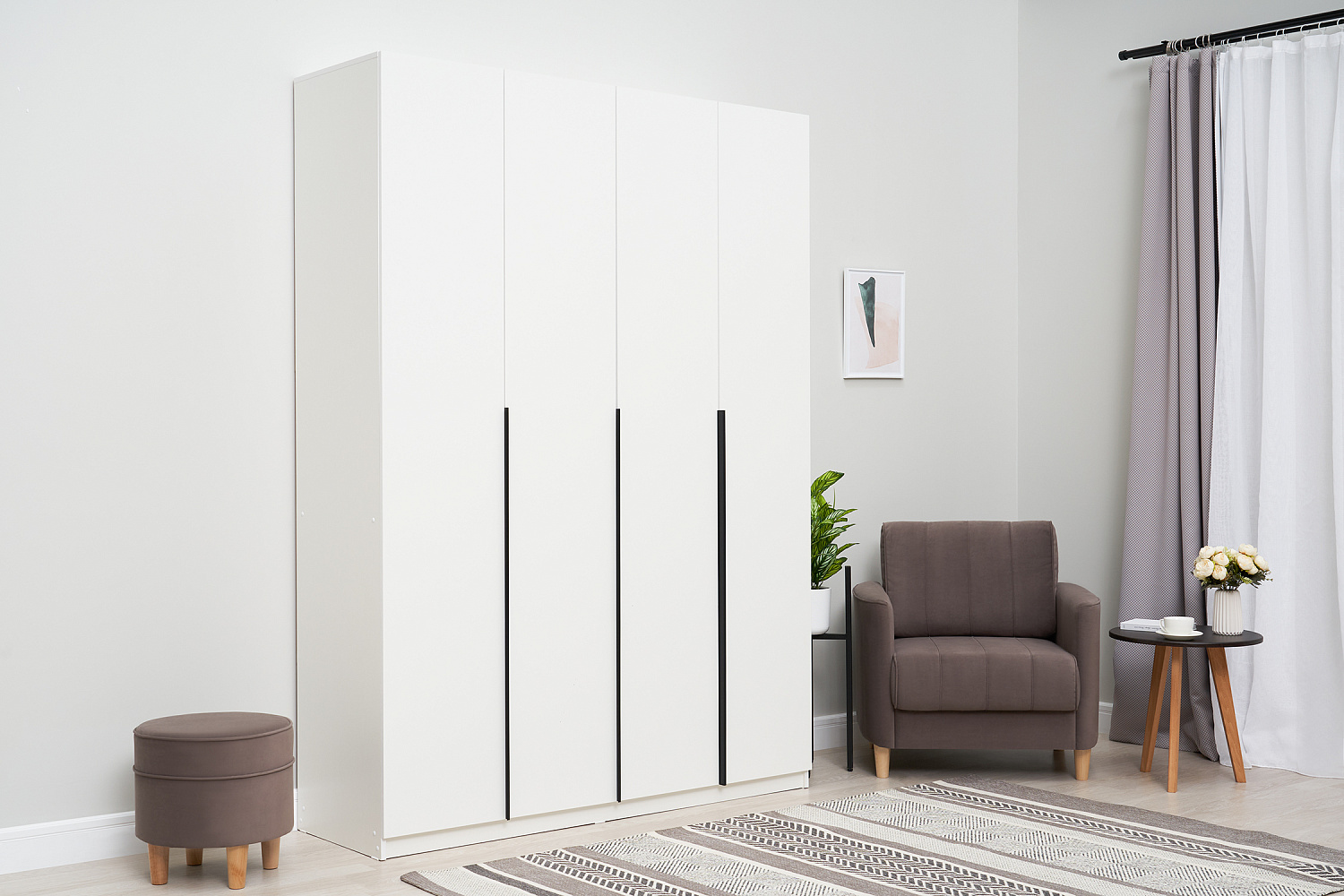 Коллекция Тивина белый текстурный