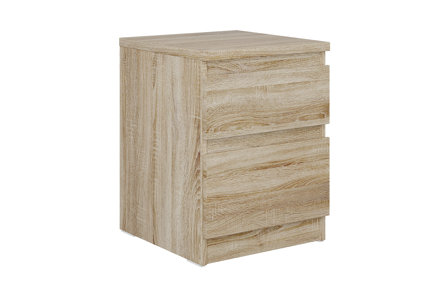 Тумба прикроватная Кастор 2 ящика дуб сонома