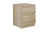 Тумба прикроватная Кастор 2 ящика дуб сонома