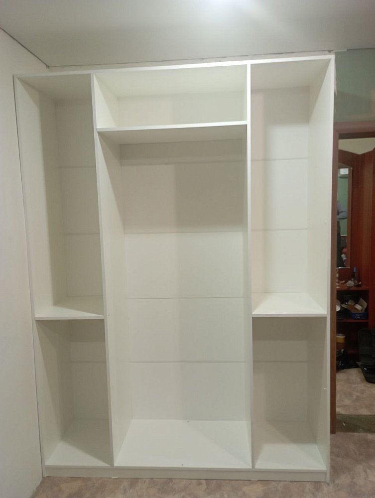 Шкаф 4-х створчатый Тивина графит серый