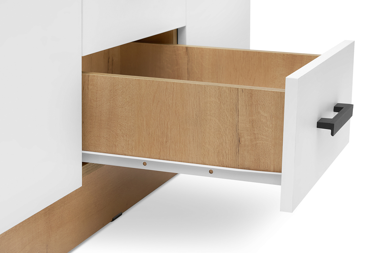 Шкаф Трио дуб вотан / белый