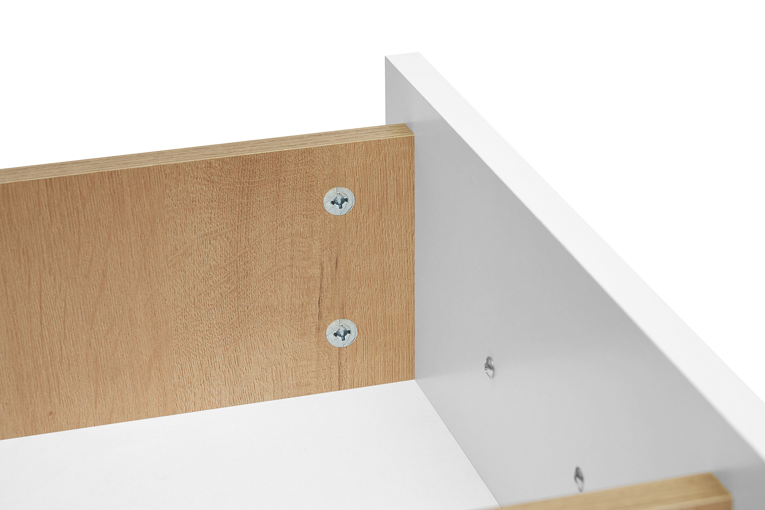 Шкаф Трио дуб вотан / белый