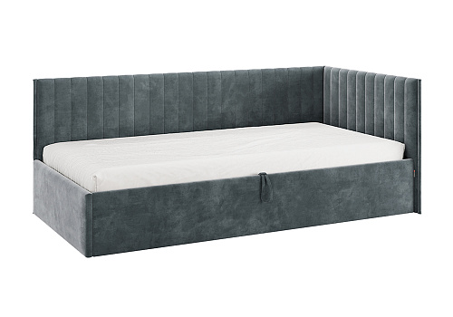 Тахта Твикс велюр графит