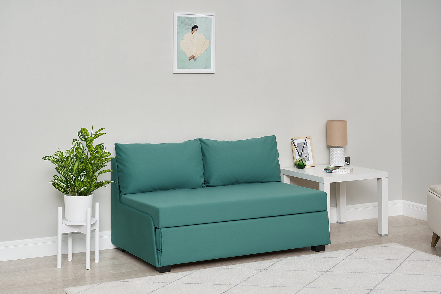 Диван откидной Немо мятный