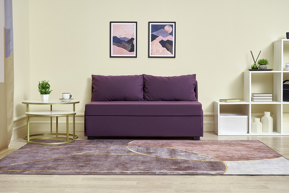 Диван откидной Немо фиолетовый