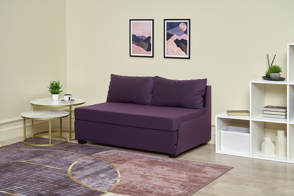 Диван откидной Немо фиолетовый