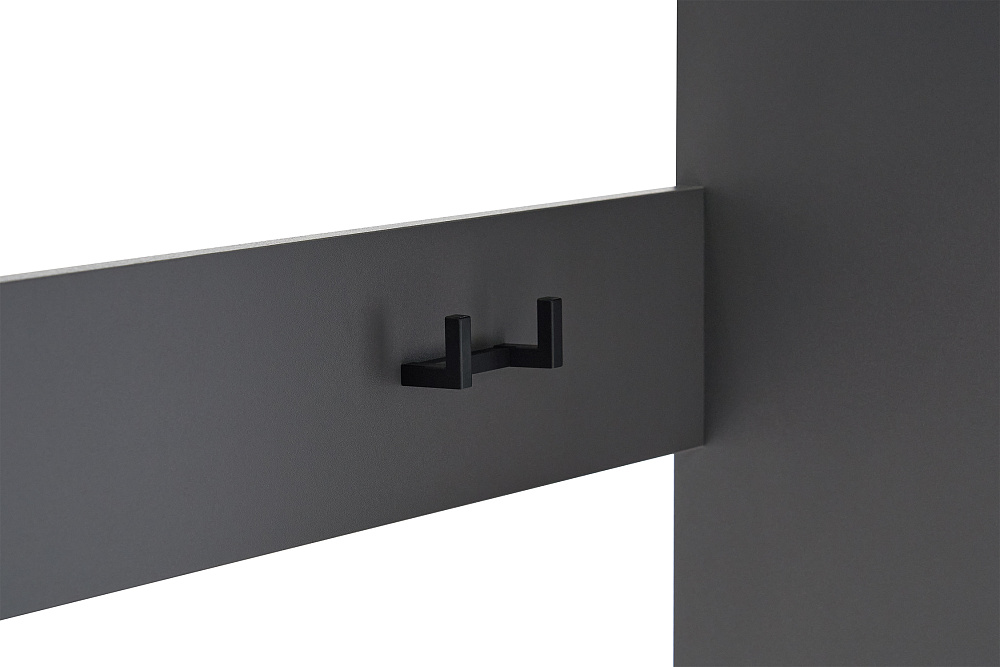 Буфет Эккервуд графит серый