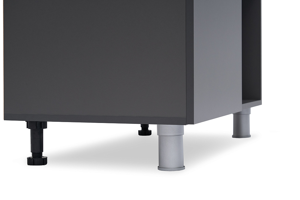 Буфет Эккервуд графит серый