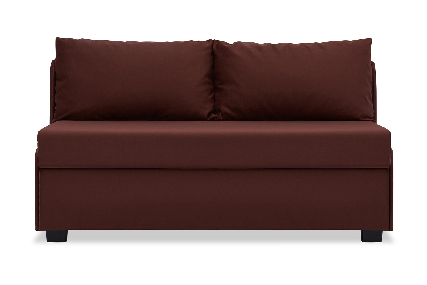 Диван откидной Немо бордовый