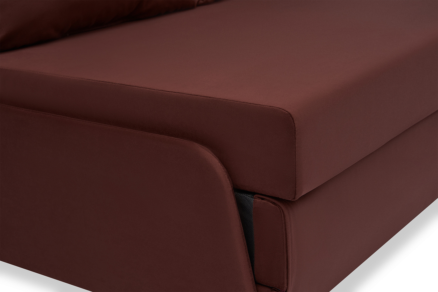 Диван откидной Немо бордовый