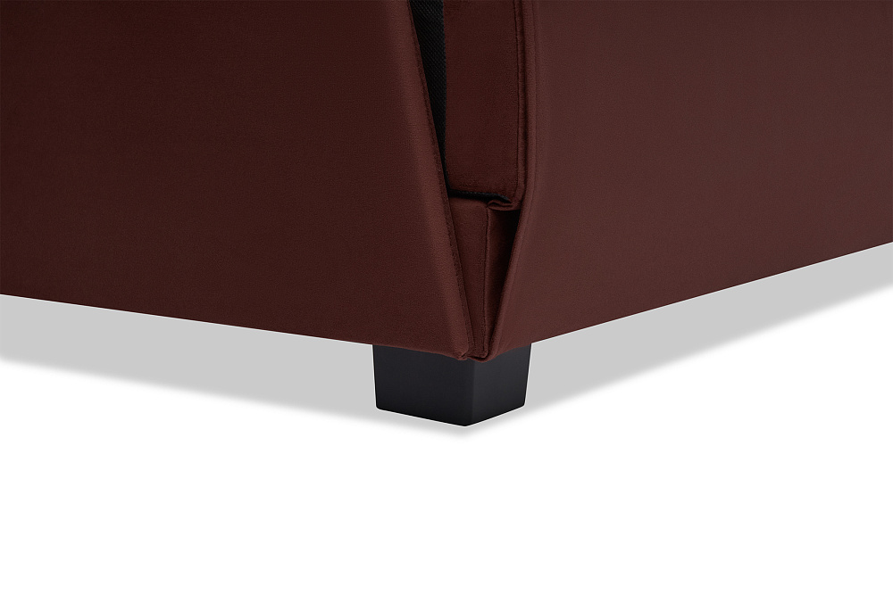 Диван откидной Немо бордовый