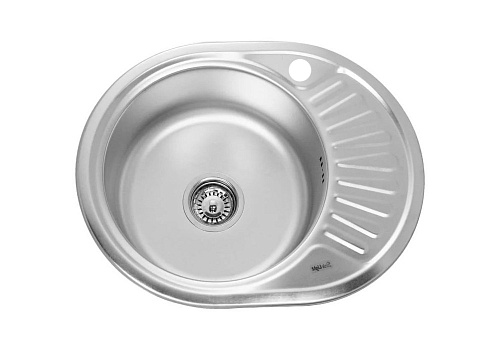 Мойка врезная из нержавеющей стали 57х45 см матовая