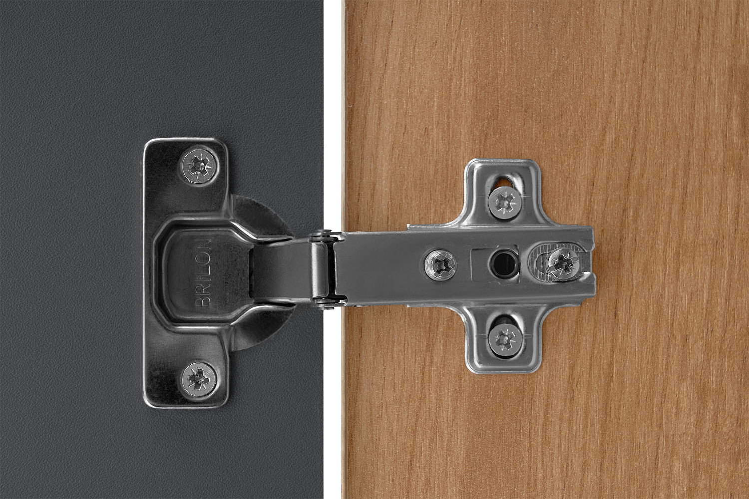 Шкаф Мартина 2-дверный графит / дуб крафт