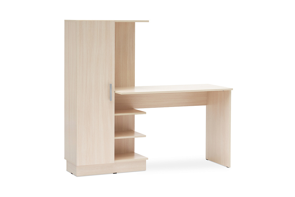 Стол компьютерный №1 дуб беленый