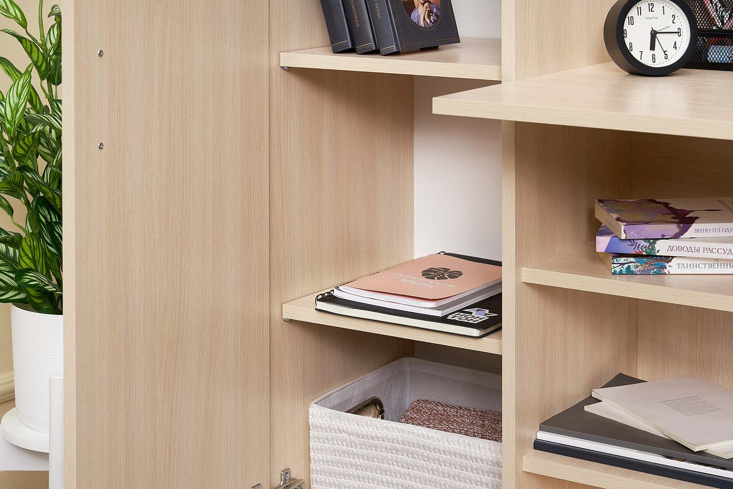 Стол компьютерный №1 дуб беленый