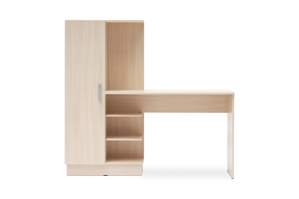 Стол компьютерный №1 дуб беленый