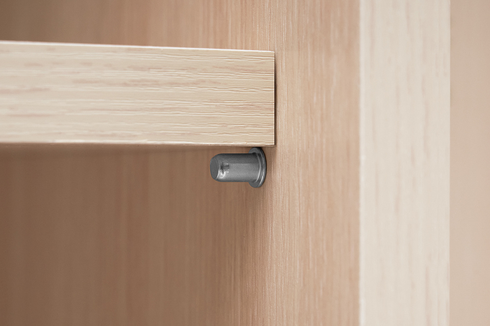 Стол компьютерный №1 дуб беленый