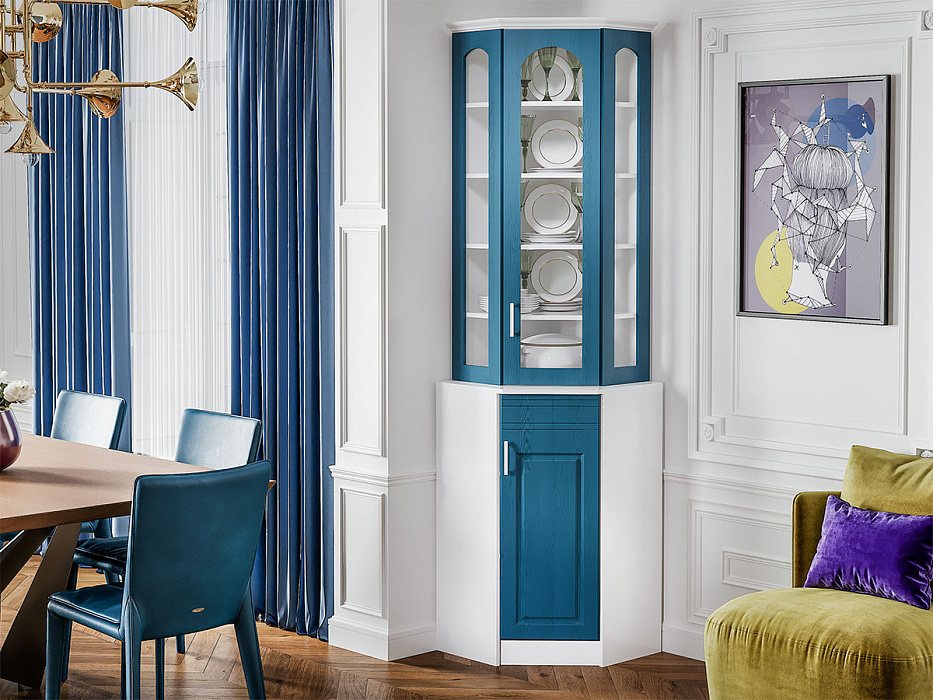 Буфет Констанция угловой джинс