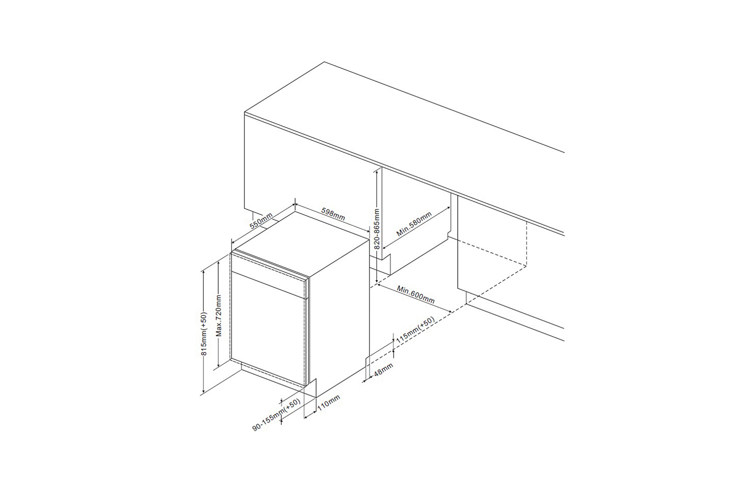 Посудомоечная машина DDW 06F Basilia