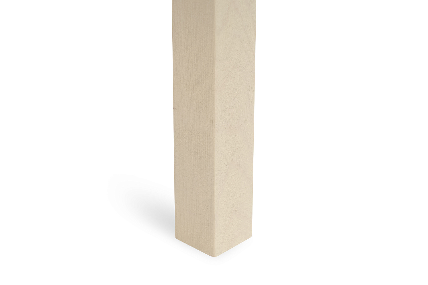 Табурет на прямых ножках массив выбеленная береза