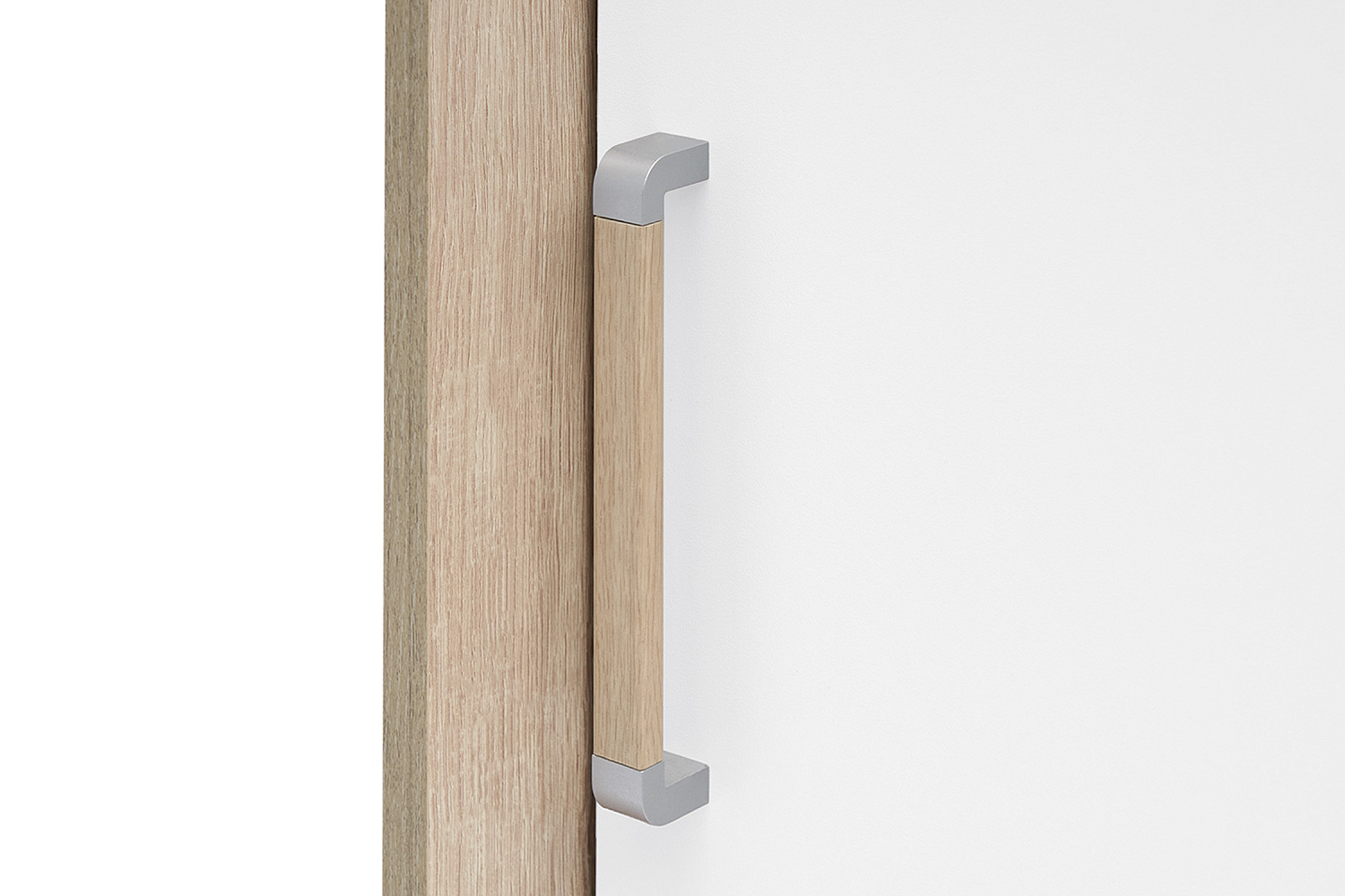 Шкаф-купе Сакура 1.5 м дуб сонома / белый