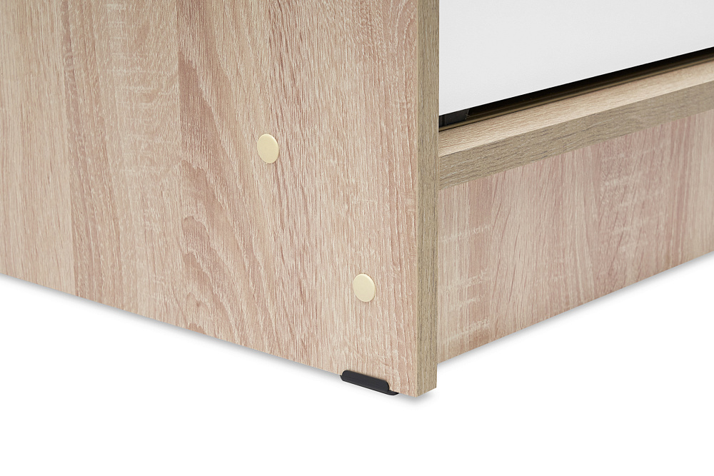 Шкаф-купе Сакура 1.5 м дуб сонома / белый