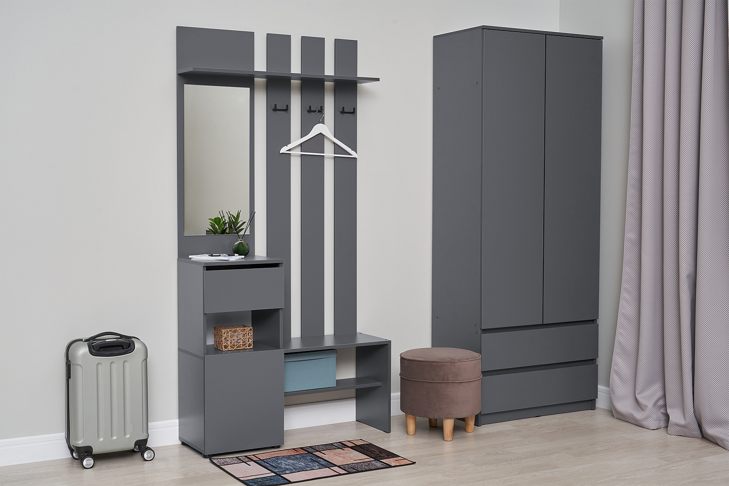 Коллекция Эккервуд графит серый