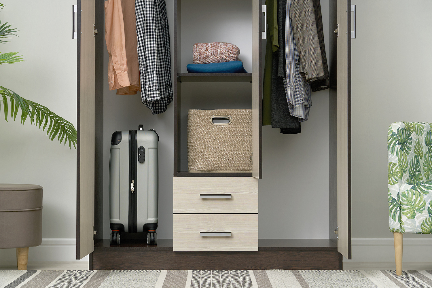 Шкаф Трио венге / лоредо