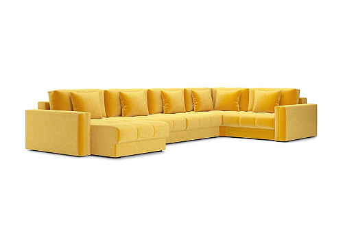 Диван п-образный тик-так Монарх М3О1У1 желтый