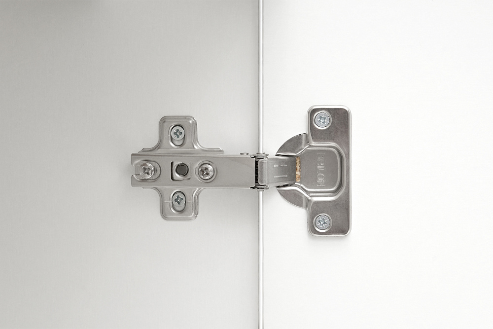 Тумба высокая Ника белый гладкий