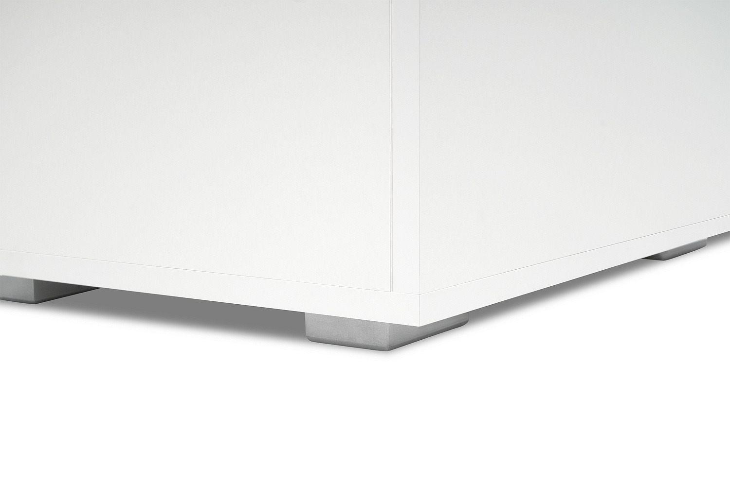 Тумба высокая Ника белый гладкий