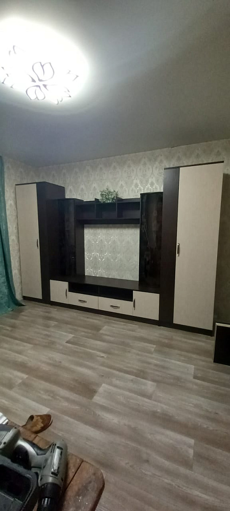 Стенка Марта-15 прямая венге / дуб белфорд