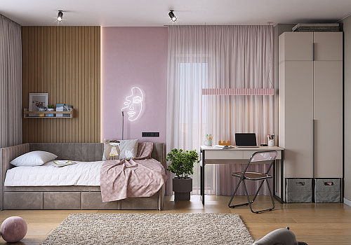 Детская Баско К2 кашемир / черный муар / латте