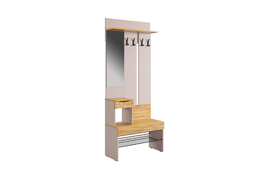 Прихожая Баско кашемир / дуб крафт золотой