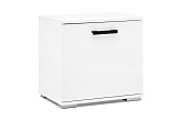 Тумба малая Ника белый гладкий