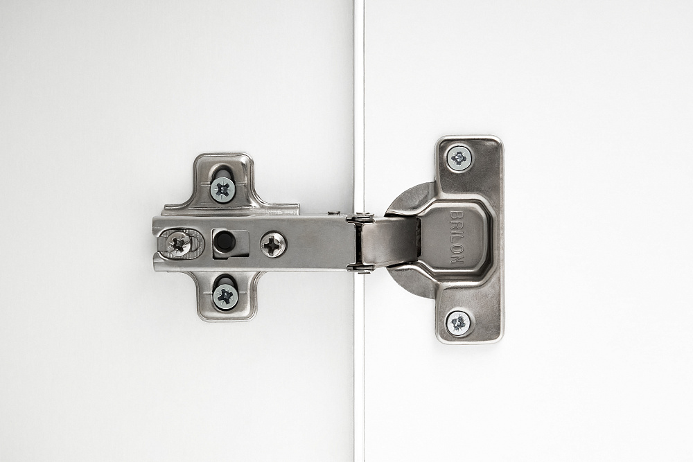 Тумба малая Ника белый гладкий