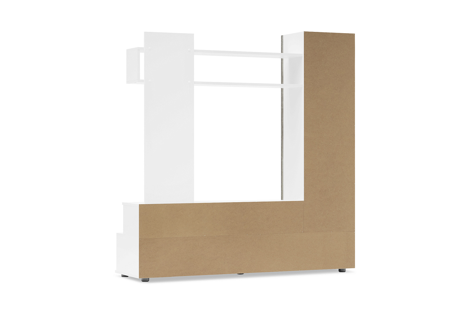 Гостиная Коста белый / цемент светлый