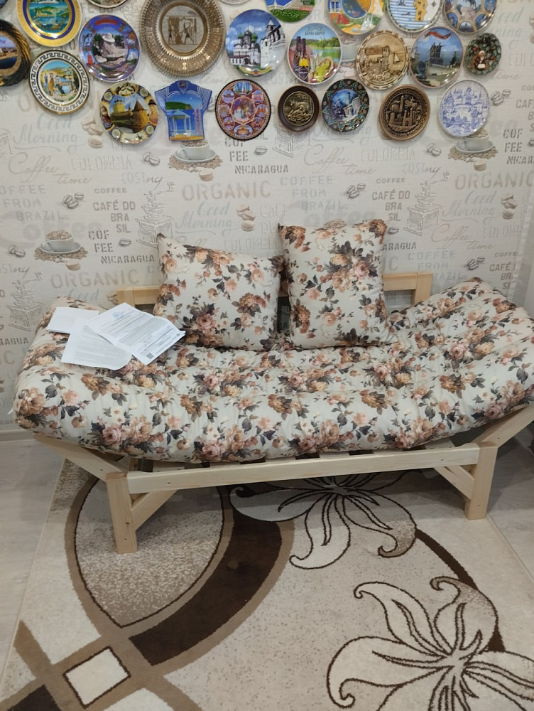 Диван кушетка Амбер коричневый арт. 08-88598 74х185 см купить по цене ...