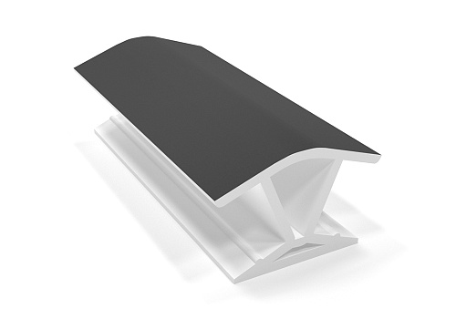 Угол цоколя 135 H-100 черный