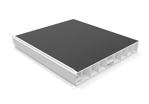 Цоколь кухонный H-100 2 м черный