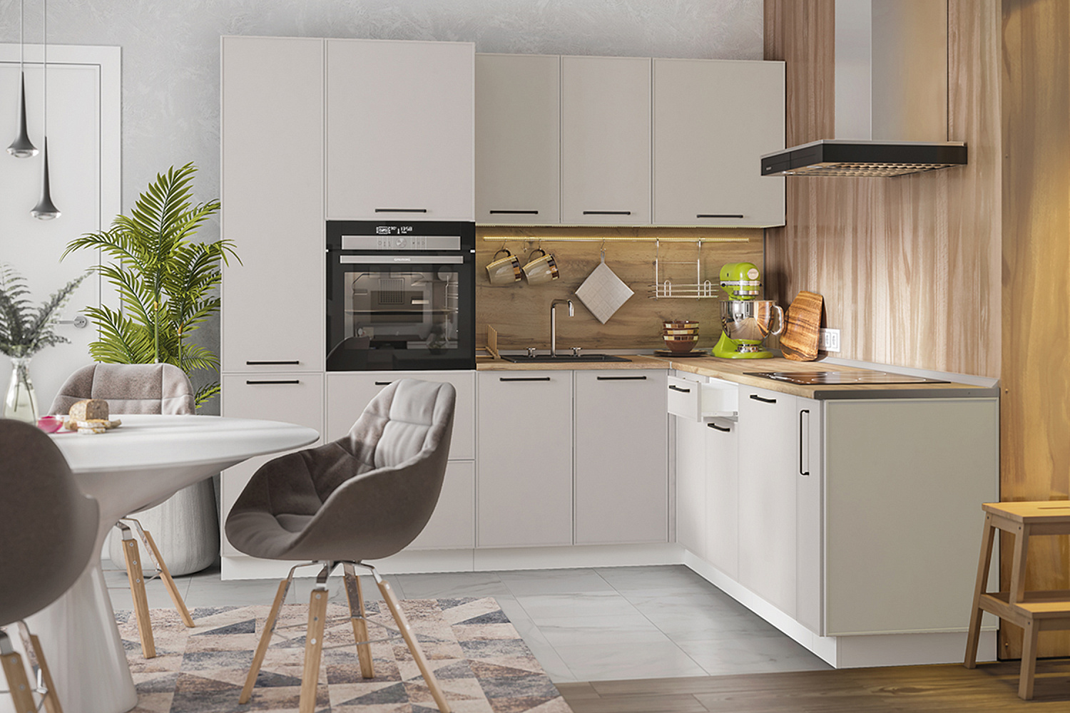 Модульная кухня Либерти шампань