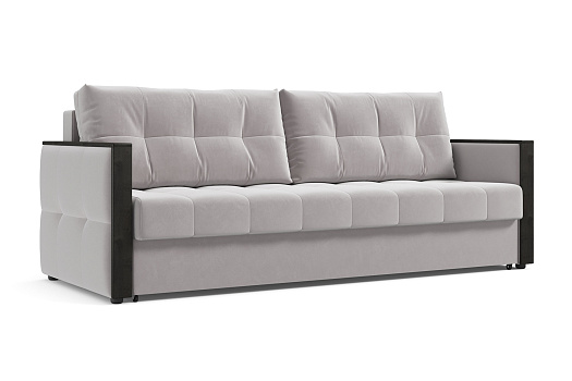 Диван еврокнижка Инсайд 3-х местный серо-бежевый