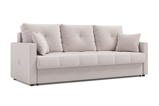 Диван еврокнижка Вита 3-х местный серо-бежевый