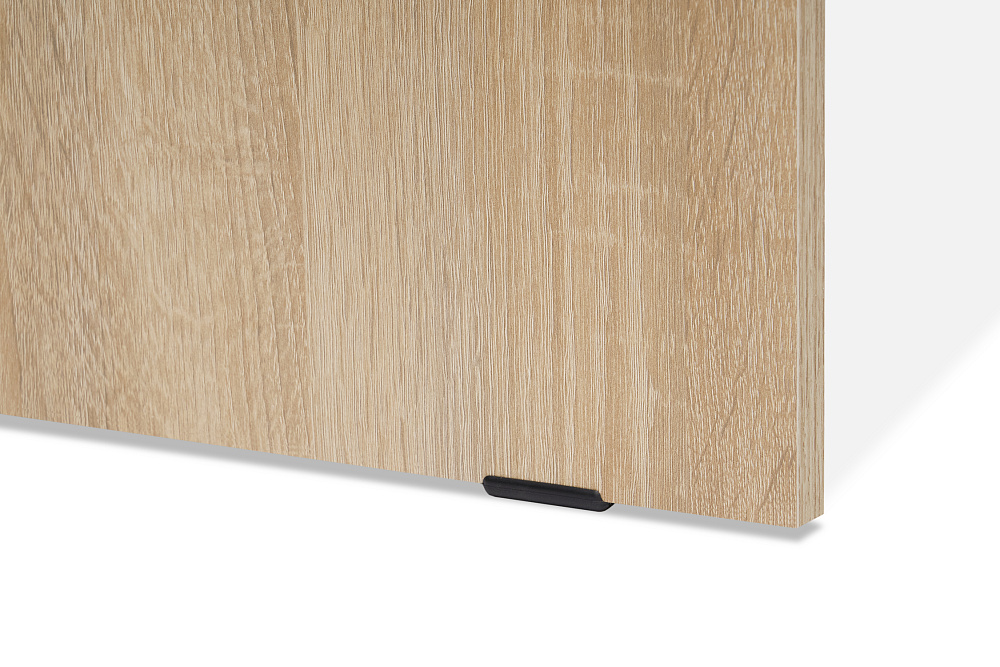 Стол компьютерный с надстройкой №2 дуб сонома / белый