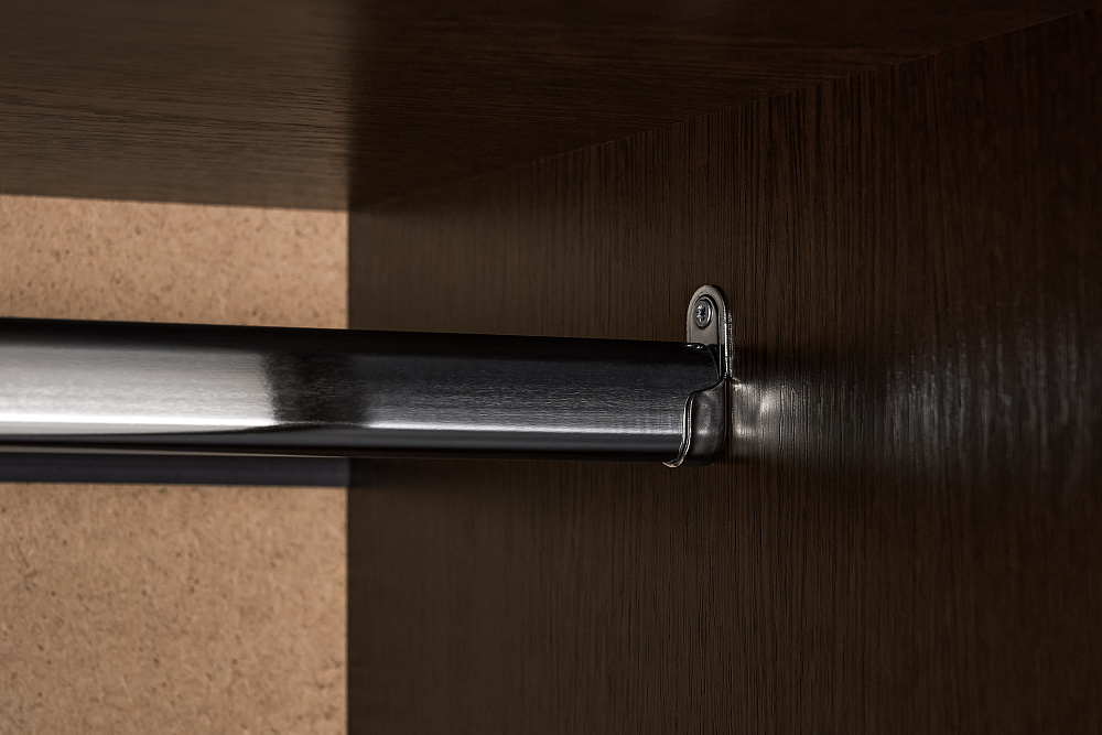 Шкаф 2-х створчатый с зеркалом Ронда ШК-20 венге / дуб белфорд