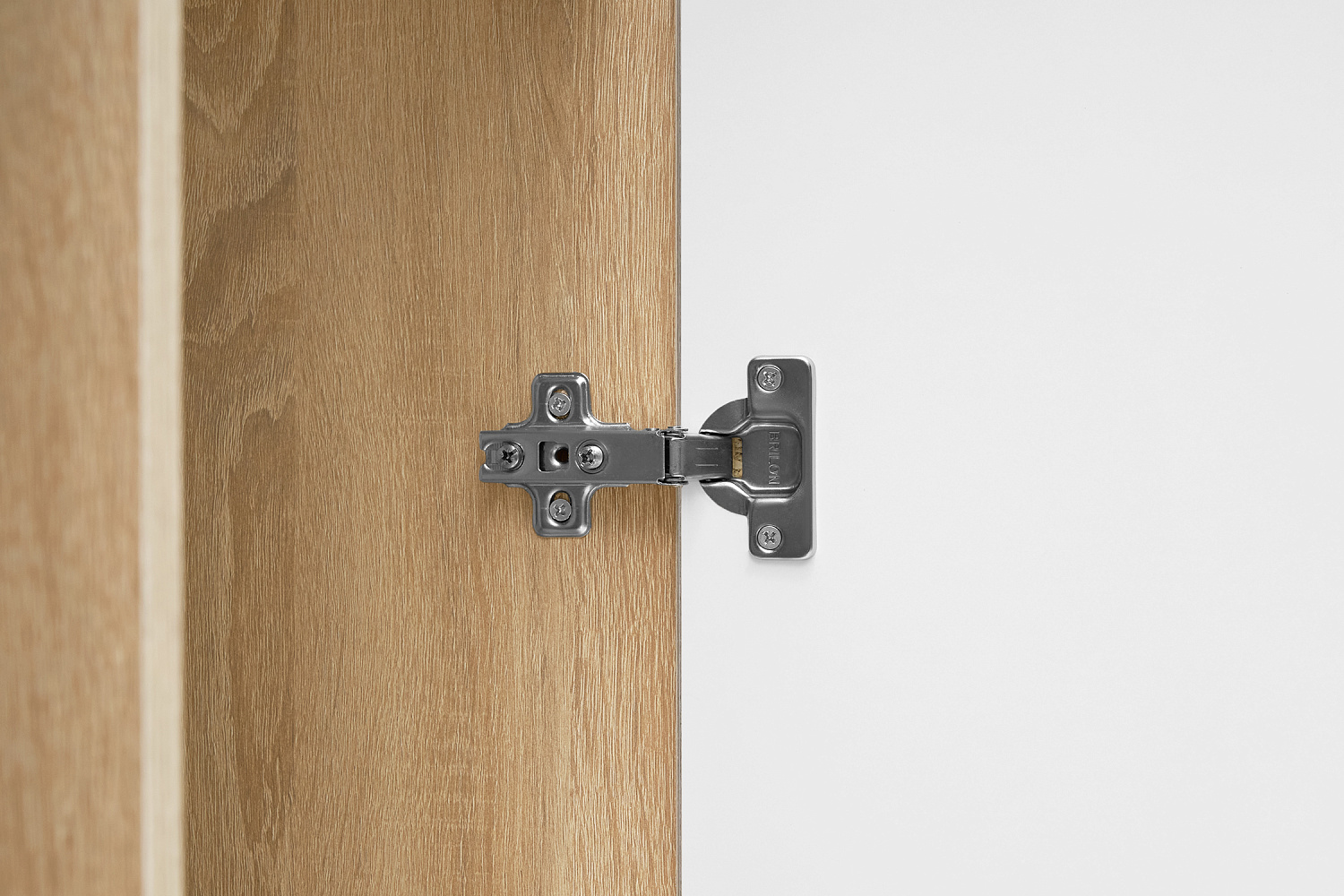 Стол компьютерный №6 белый глянцевый / дуб сонома