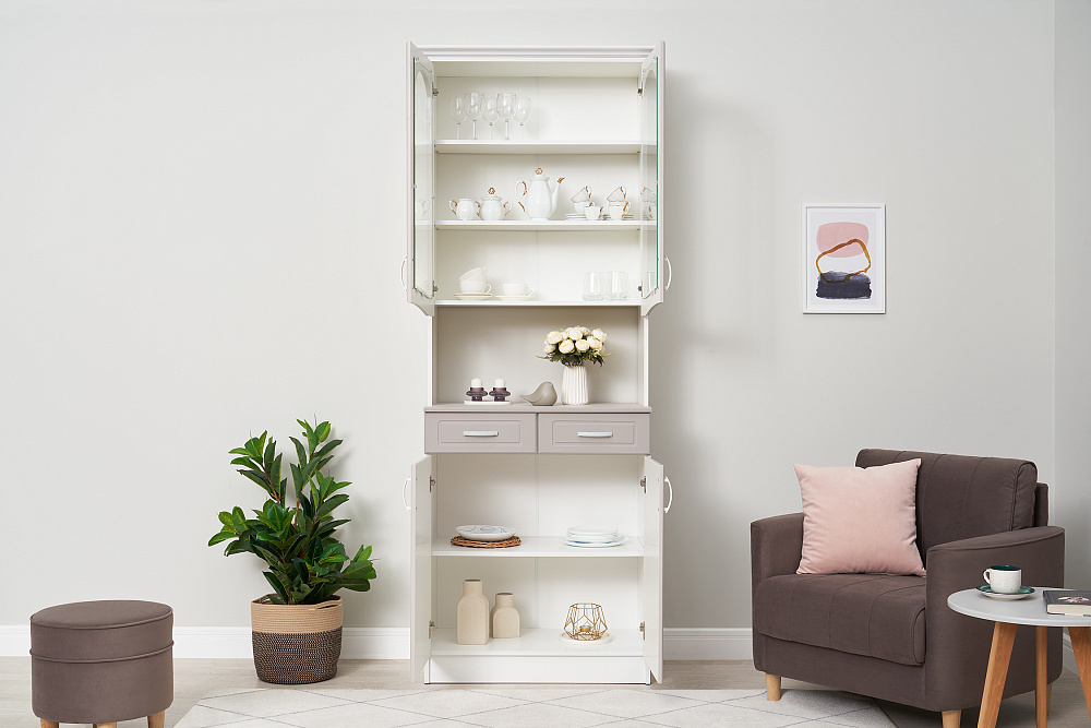 Буфет Констанция 2-х створчатый мускат